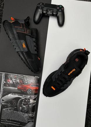 Чоловічі кросівки reebok zig kinetica edge black orange3 фото