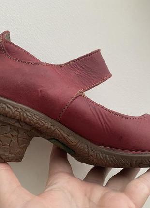 El naturalista  жіночі  іспанські червоні шкіряні туфлі eu363 фото