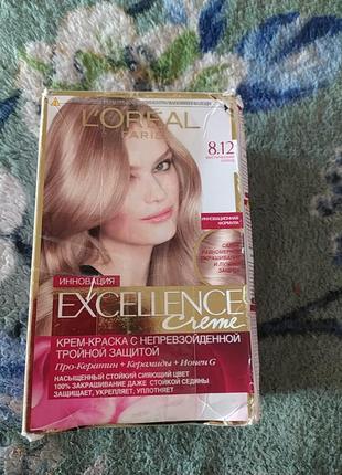 Loreal paris excellence 8.12  мистический блонд