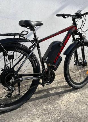 Електровелосипед cubic-bike 29" overlord s700 black/rad lcd m5 1000w 13ah 48 в3 фото