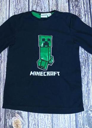 Флисовая пижама minecraft для мальчика 8-9 лет, 128-134 см6 фото