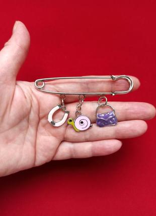 Ексклюзивна брошка булавка талісман розвитку і успіху