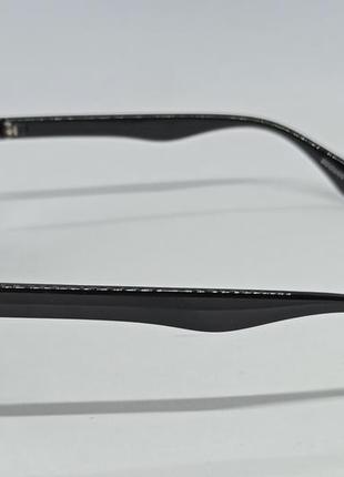 Boguan мужские солнцезащитные очки капли черные в металлической оправе линзы стекло4 фото