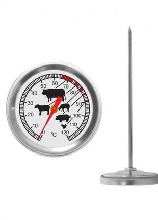 Термометр зі щупом для м'яса excellent houseware 0 - 120°с1 фото