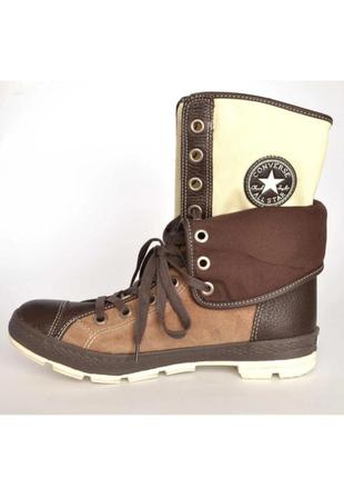 Р. 43 (10) converse сша оригинал натур кожа! ультрамодные комфортные высокие кеды ботинки сапоги унисекс