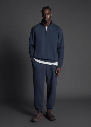 Спортивний чоловічий синій костюм zara new