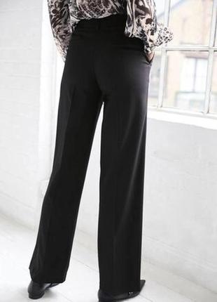 Новые чёрные широкие классические брюки next4 фото