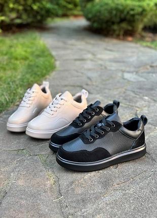 Кросівки шкіра