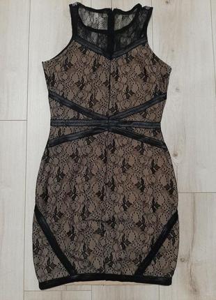 Бандажно-мереживна сукня від missguided2 фото