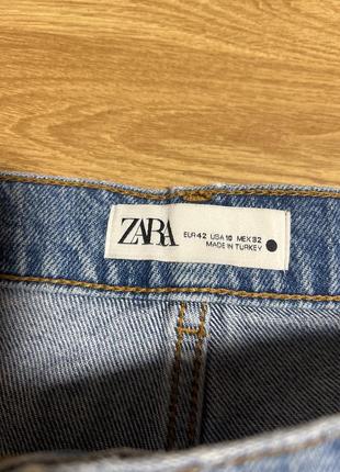 Джинсові шорти бермуди zara5 фото