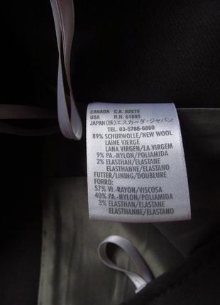 Шерстяная мини брендовая юбка escada 💚9 фото