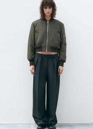 Бомбер zara