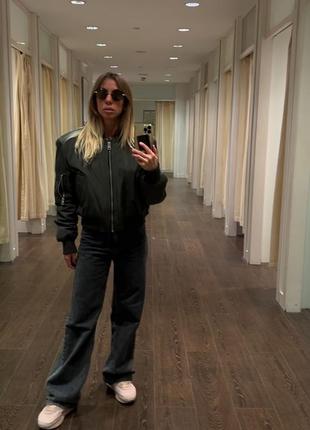 Бомбер zara