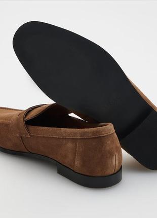 Замшевые лоферы 3