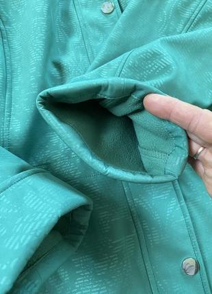 Актуальная комфортная термо куртка/ветровка изsoft shell, m.collection,p.50-526 фото
