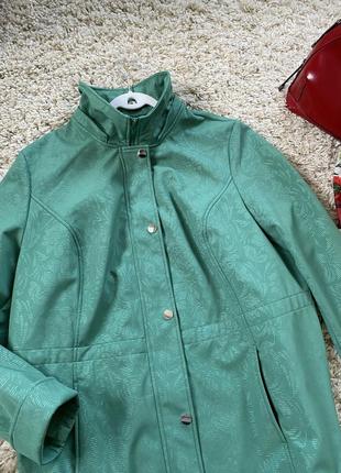 Актуальная комфортная термо куртка/ветровка изsoft shell, m.collection,p.50-524 фото