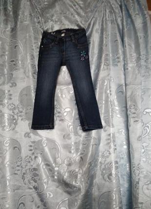 Супер джинси синього кольору 2-3 р."lupilu"