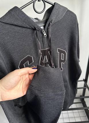 Сіра зіпка gap big logo