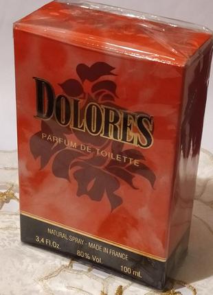 Dolores edt 100 мл в слюді