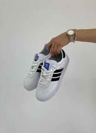 Розпродаж adidas samba rose white leather