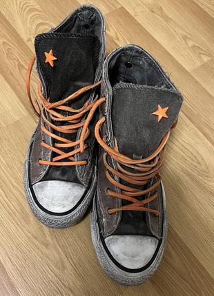 Шкіряні кеди converse оригінал2 фото