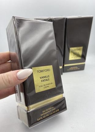 Tom ford vanille fatale парфумована вода 100мл