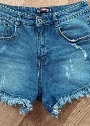 Джинсовые шорты, джинсовая юбка