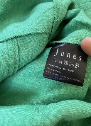 Очень классный льняной пиджак/жакет в зелёном цвете, easy by jones,p.34-365 фото