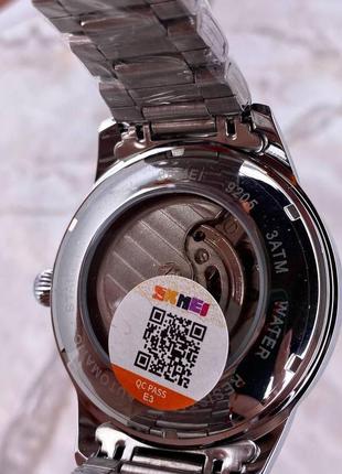 Механические мужские наручные часы с автоподзаводом skmei 9205 sirg4 фото