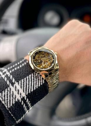 Мужские механические  наручные часы скелетоны forsining 8240 gb с автоподзаводом. коробочка в подарок2 фото