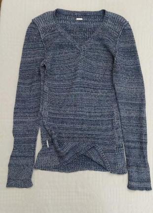 Пуловер, меланж, котон, від сalvin klein5 фото