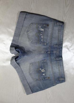 Трендовые джинсовые шорты бермуды короткие2 фото