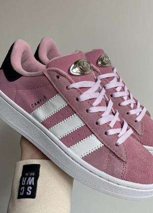 Жіночі кросівки adidas campus light pink