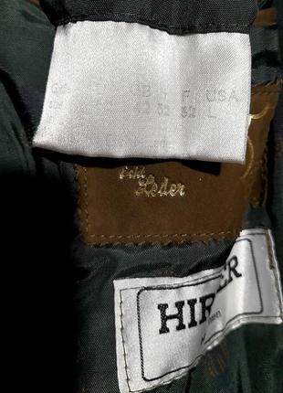 Немецкая кожаная куртка парка большой размер