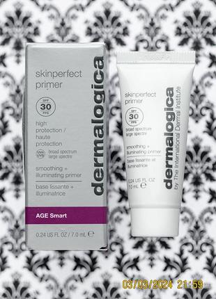 Згладжуючий праймер для покращення та сяйва шкіри dermalogica age smart skinperfect primer spf 30