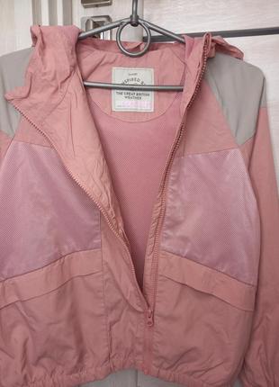 Вітровка вітрівка легка куртка на сітці демісезонна весняна курточка для дівчинки 11-12 років5 фото