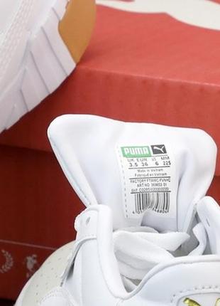 Кроссовки женские пума puma cali white beige, жіночі кросівки пума6 фото