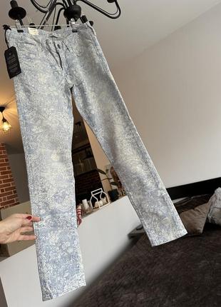 Mavi нові джинси шикарний білий принт w24/l305 фото