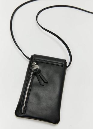 Сумка крос-боді через плече гаманець чехол для телефона stradivarius3 фото