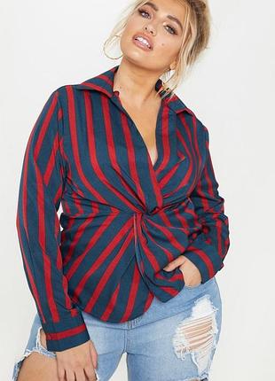 Блузка у смужку prettylittlething