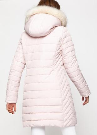 Розпродаж пальто. пудрове нове пальто пуховик для дівчини від tally weijl2 фото