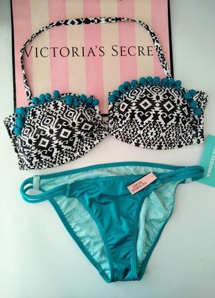 Victoria's secret caledonia xs s m 70b 70c 70d 75a 75b 75c купальник бандо