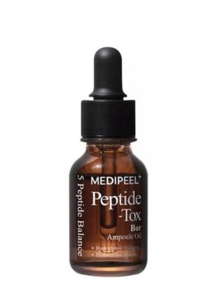 Пептидне масло для обличчя medi-peel peptide-tox bor ampoule, 15ml1 фото