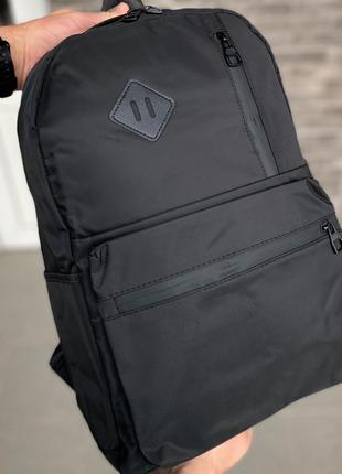 Портфель рюкзак міцний чорний колір чоловічий жіночий повсякденний універсальний7 фото