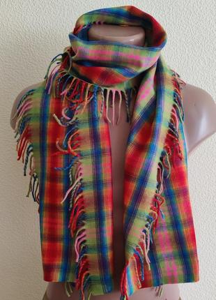 Шарф в клетку