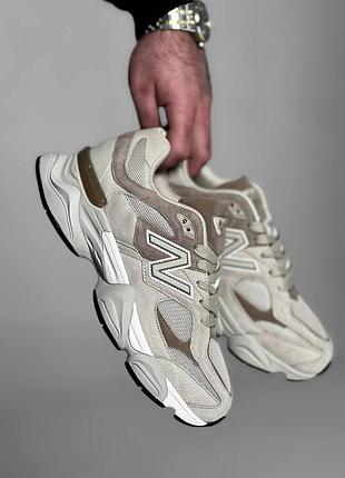 Кросівки унісекс new balance 9060 beige full