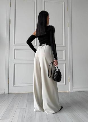 Брюки палаццо 4