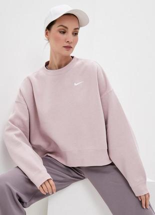 Оверсайз світшот nike nsw crew flc trend,оригінал