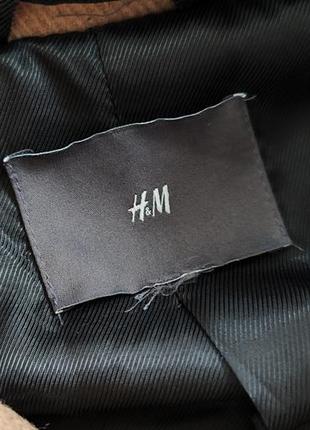 ♥️1+1=3♥️ h&m чоловіче пальто із шерстяної суміші10 фото