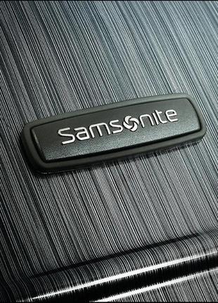 Дорожный чемодан, валіза samsonite winfield 2 black 100%policarbonate6 фото